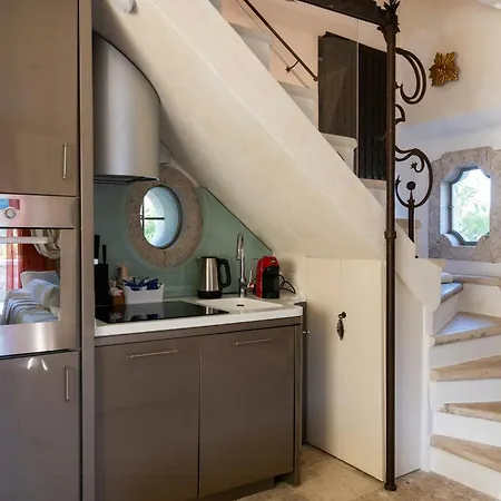 Medieval Tower In Sibillini Mountains Park Vetice