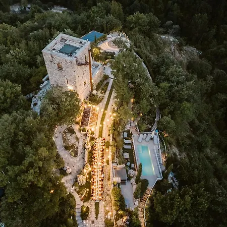 Medieval Tower In Sibillini Mountains Park *