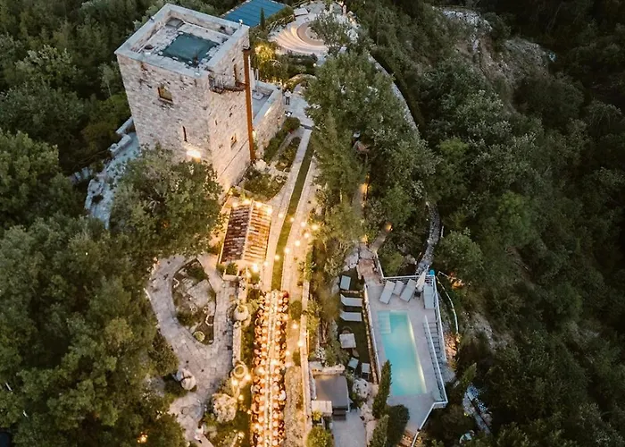 Medieval Tower In Sibillini Mountains Park *